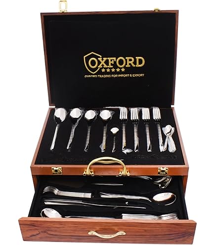 شنطه معالق 86 قطعه خشب جلد اكسفورد