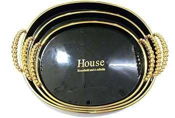 طقم صواني بيضاوي HOUSE 3*1