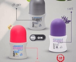 SEVAPURE DEODORANT ROLL ROSE