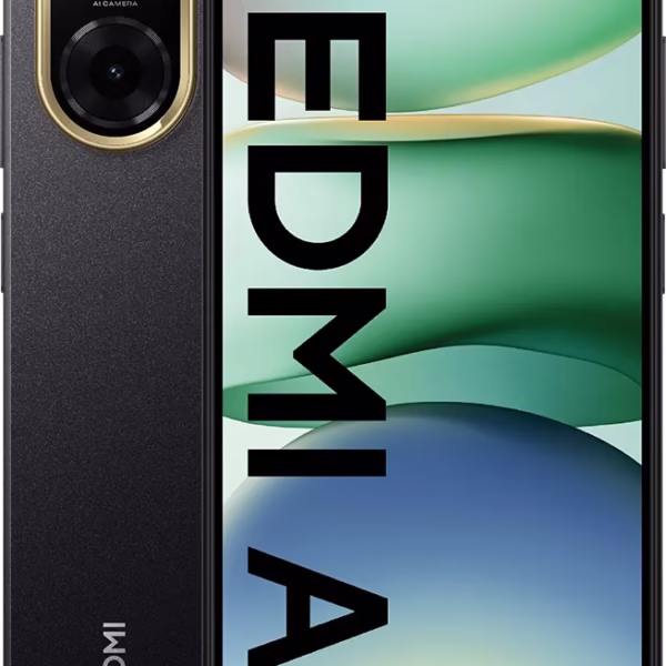 موبايل ريدمي A5 ثنائي الشريحة، ذاكرة 128 جيجابايت، رامات 4 جيجابايت، شبكة الجيل الرابع إل تي إي، أسود