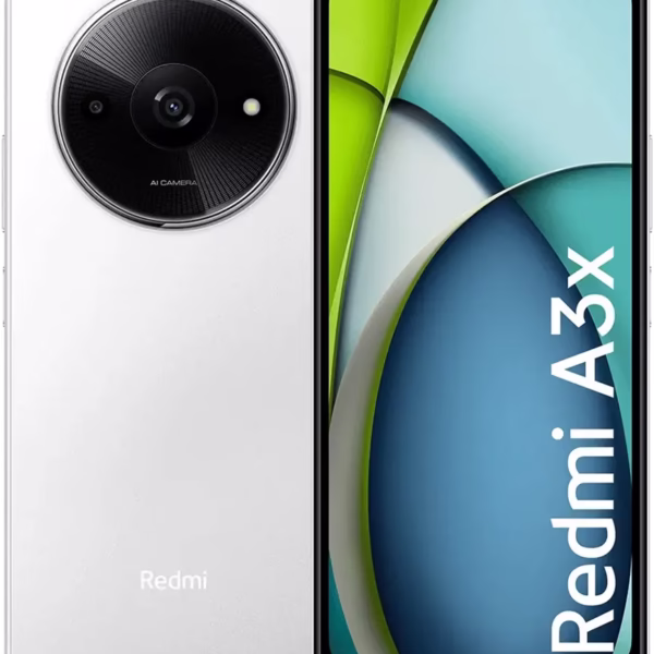 موبايل ريدمي A3X بلس ثنائي الشريحة، ذاكرة 128 جيجابايت، رامات 4 جيجابايت، شبكة الجيل الرابع إل تي إي، أبيض