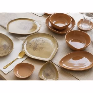 طقم عشا تركي كيراميكا 40 قطعه